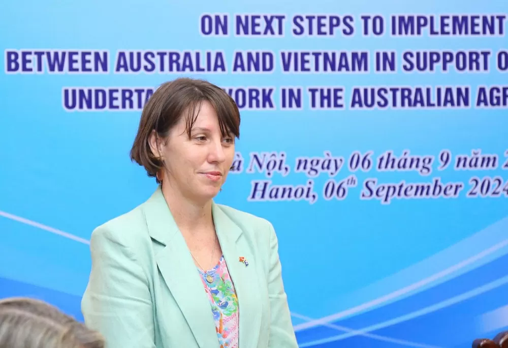 Đại biện Renee DesChamps: Lòng tin chiến lược Australia-Việt Nam được tăng cường cả về chiều rộng và chiều sâu