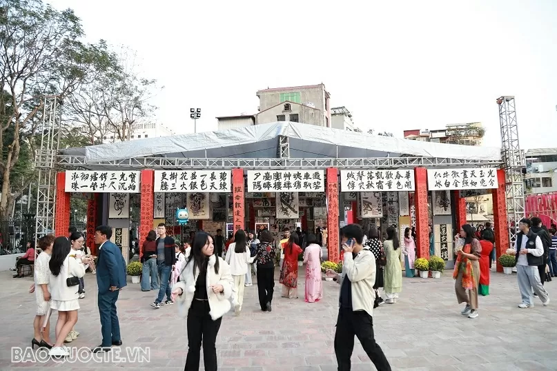 Náo nức Hội chữ Xuân Ất Tỵ 2025