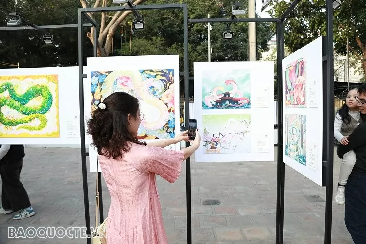 Náo nức Hội chữ Xuân Ất Tỵ 2025