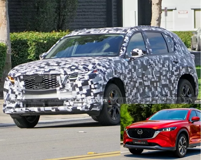 Mazda CX-5 2026 chính thức lộ diện trên đường phố Mazda CX-5 2026 chính thức lộ diện trên đường phố