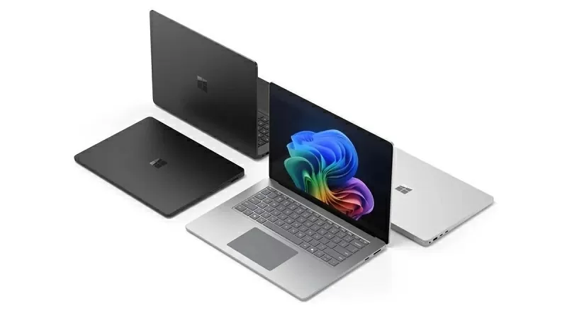 Những mẫu laptop Microsoft mới chạy chip Intel chỉ có hai màu Platinum và Đen Những mẫu laptop Microsoft mới chạy chip Intel chỉ có hai màu Platinum và Đen