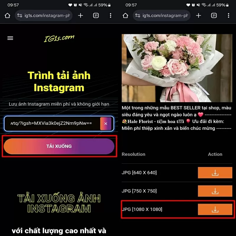 Cách tải ảnh Instagram về điện thoại với vài thao tác đơn giản Cách tải ảnh Instagram về điện thoại với vài thao tác đơn giản