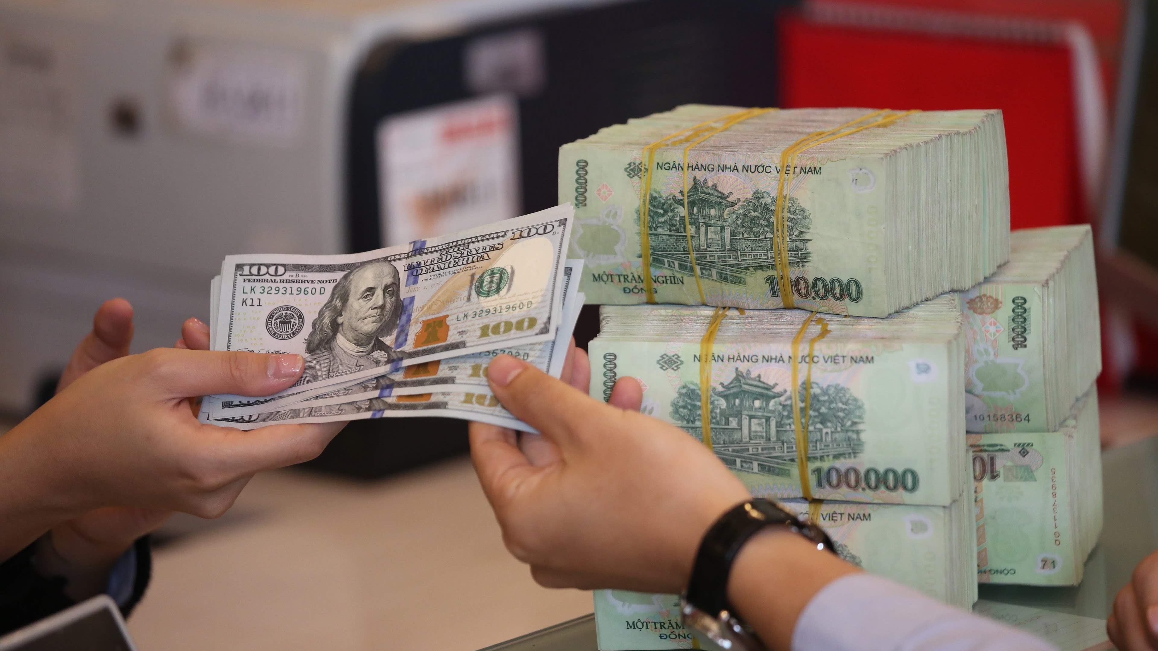 ty gia ngoai te ty gia usdvnd hom nay 234 dong usd vuc day tu day ba nam