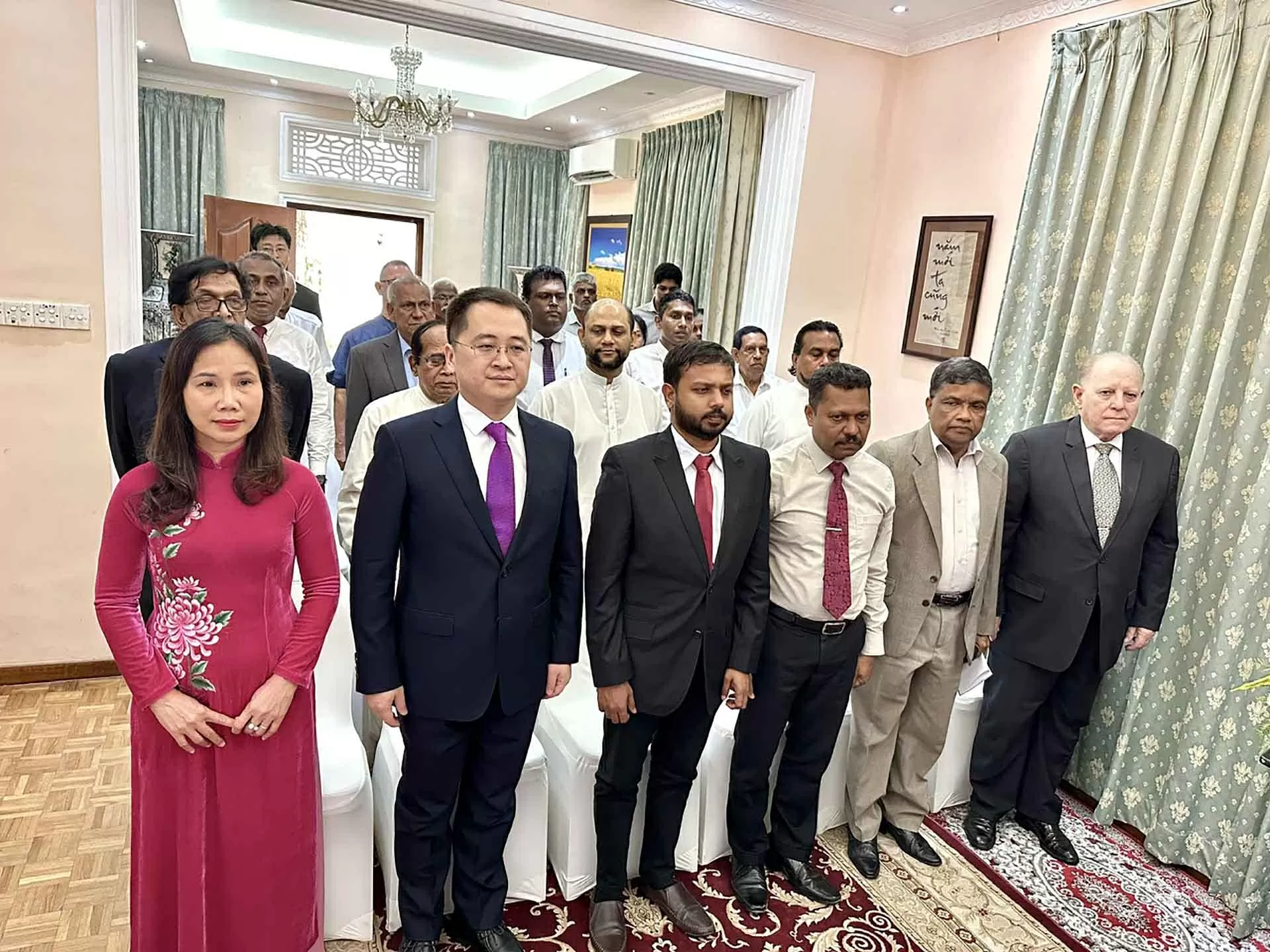 Đại sứ quán Việt Nam tại Sri Lanka tổ chức Lễ kỷ niệm 95 năm ngày thành lập Đảng Cộng sản Việt Nam Đại sứ quán Việt Nam tại Sri Lanka tổ chức Lễ kỷ niệm 95 năm ngày thành lập Đảng Cộng sản Việt Nam