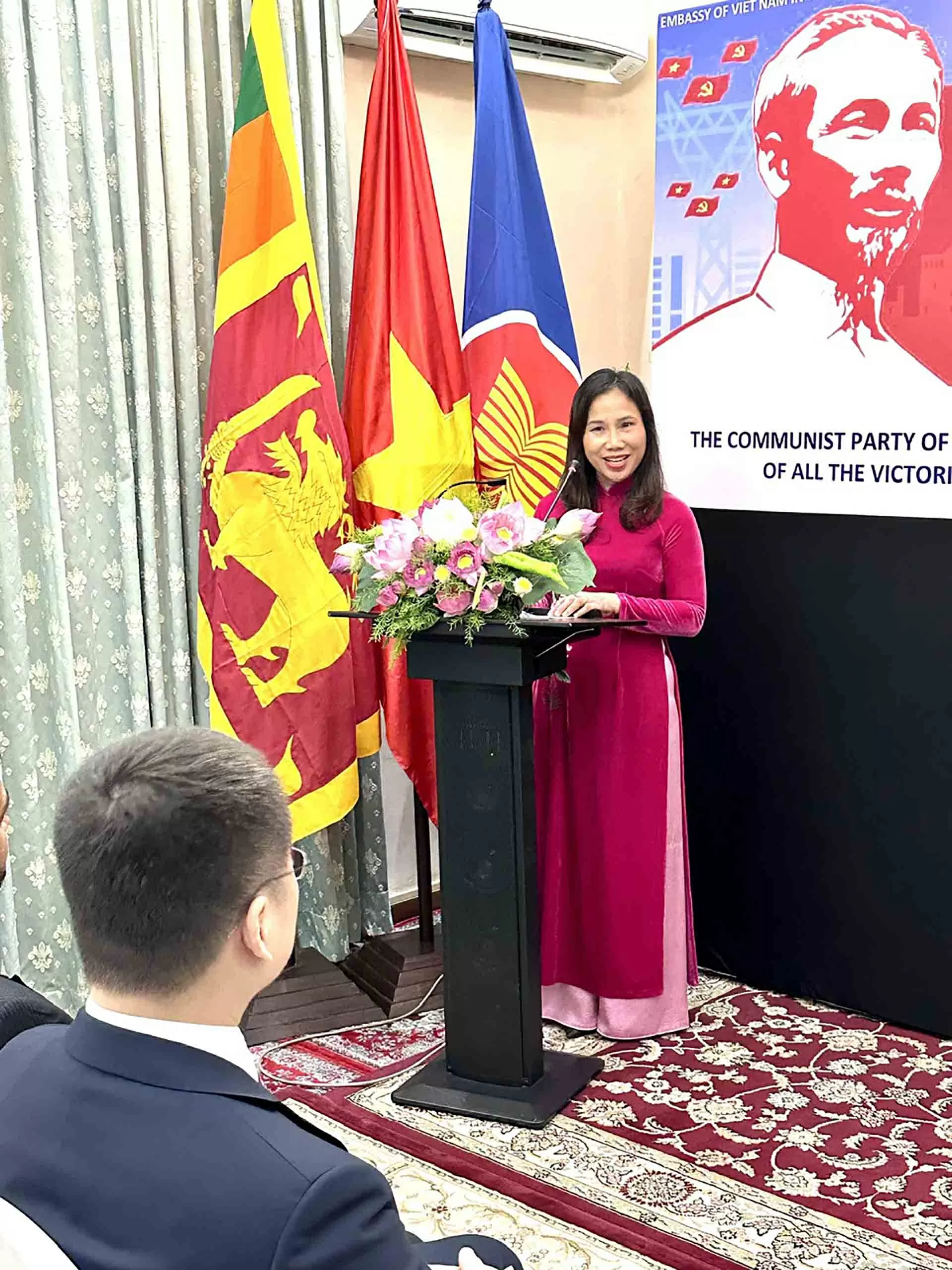 Đại sứ quán Việt Nam tại Sri Lanka tổ chức Lễ kỷ niệm 95 năm ngày thành lập Đảng Cộng sản Việt Nam