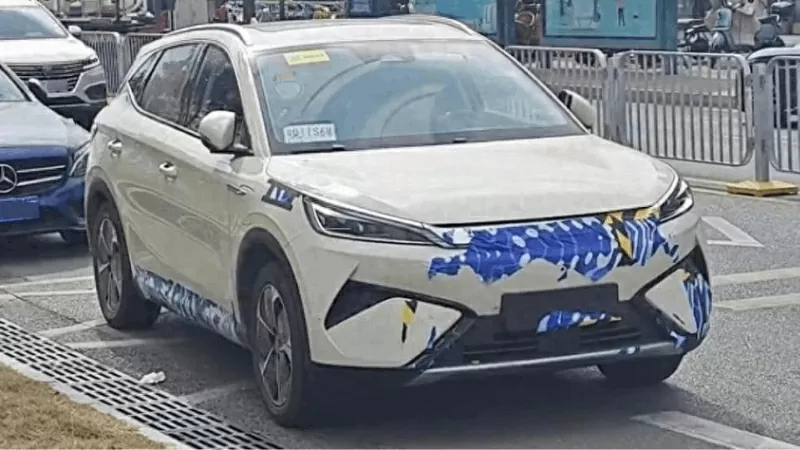 BYD Atto 3 2025 lộ diện trên đường phố với thiết kế bắt mắt BYD Atto 3 2025 lộ diện trên đường phố với thiết kế bắt mắt