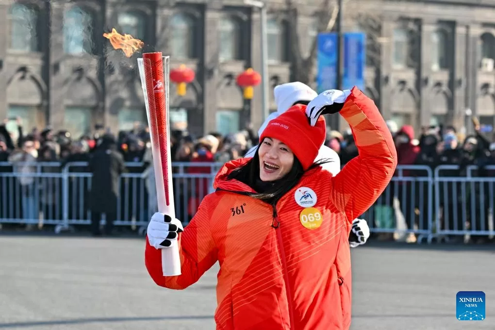 Lễ rước đuốc Đại hội thể thao mùa Đông châu Á 2025 bắt đầu tại Cáp Nhĩ Tân Lễ rước đuốc Đại hội thể thao mùa Đông châu Á 2025 bắt đầu tại Cáp Nhĩ Tân