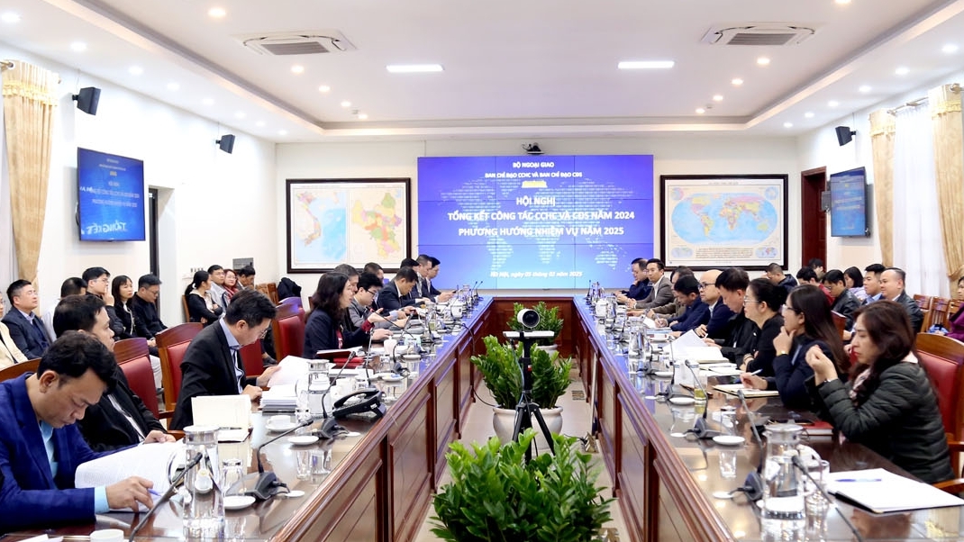 bo ngoai giao tong ket cong tac cai cach hanh chinh chuyen doi so nam 2024 va phuong huong nam 2025