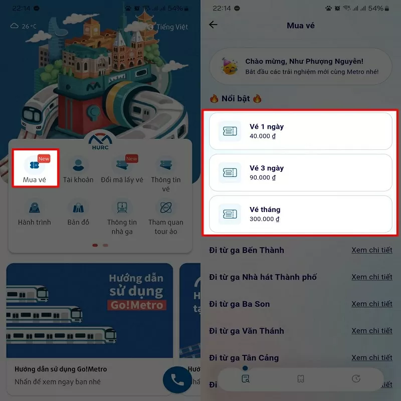Mua vé Metro online ngay tại nhà cực tiện lợi không phải ai cũng biết Mua vé Metro online ngay tại nhà cực tiện lợi không phải ai cũng biết