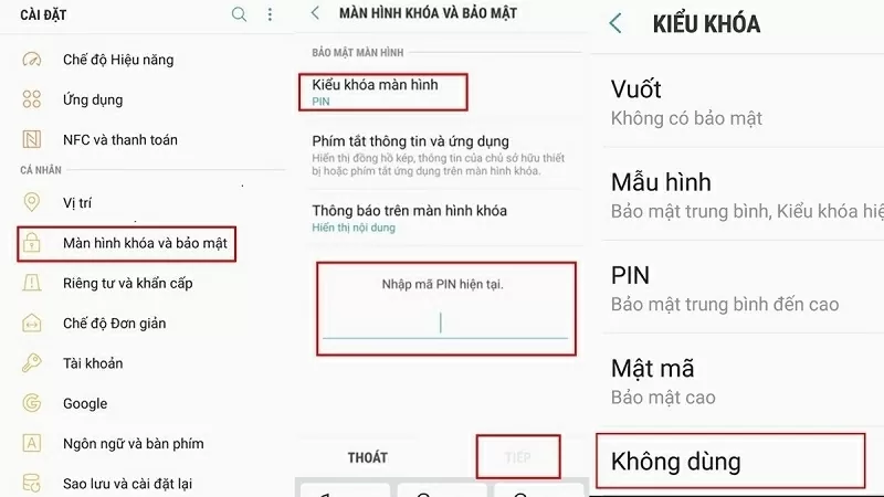 Cách xoá mật khẩu màn hình Samsung đơn giản, dễ thực hiện Cách xoá mật khẩu màn hình Samsung đơn giản, dễ thực hiện