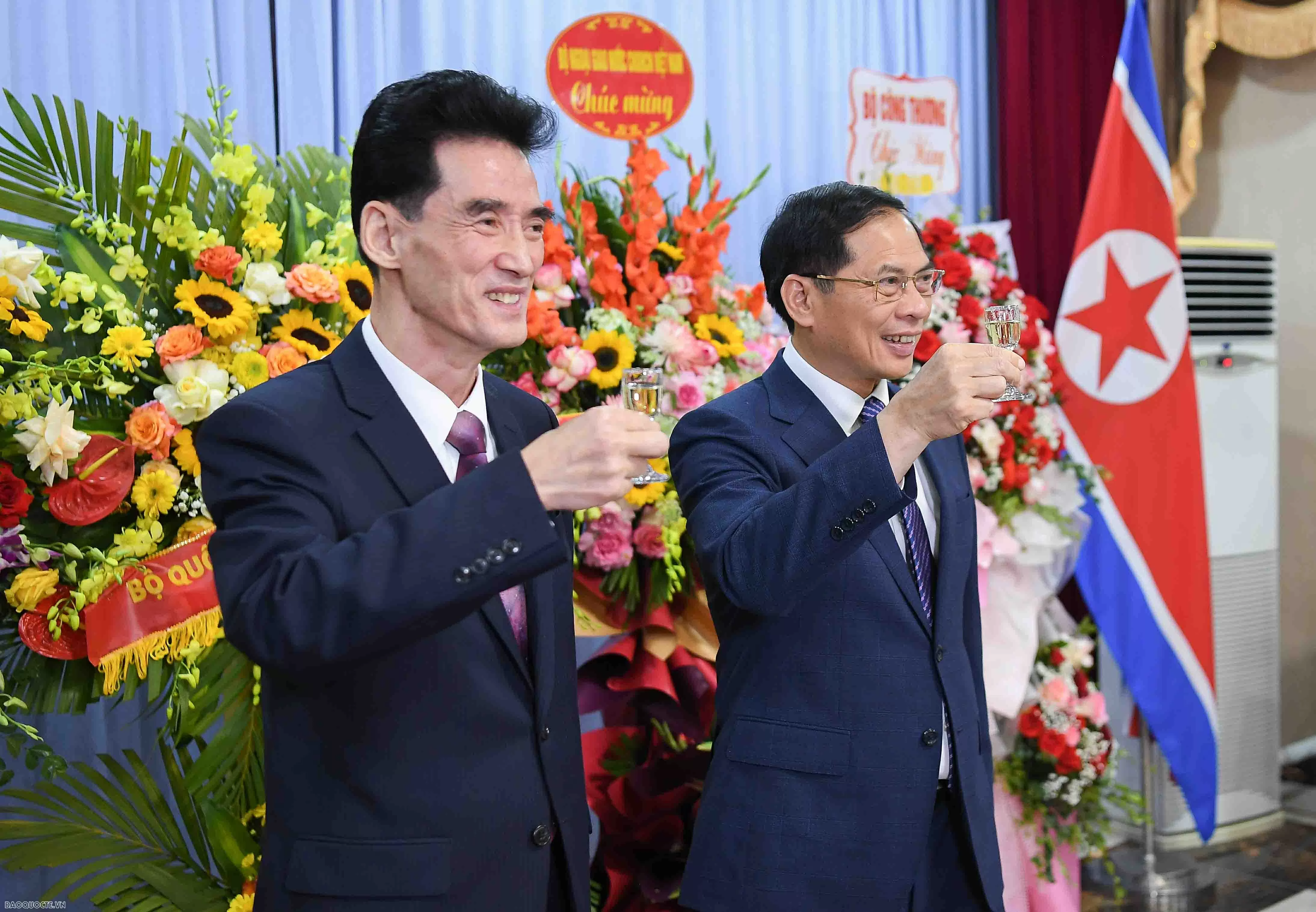 Lễ kỷ niệm 75 năm ngày thiết lập quan hệ ngoại giao Việt Nam-Triều Tiên Việt Nam Triều Tiên