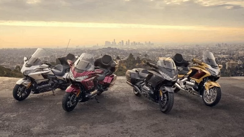 Cận cảnh Honda Gold Wing phiên bản đặc biệt kỷ niệm 50 năm ra mắt