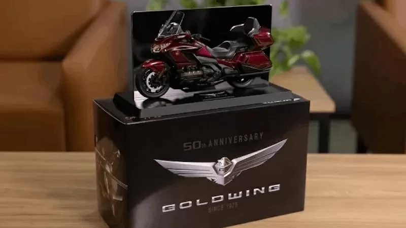 Cận cảnh Honda Gold Wing phiên bản đặc biệt kỷ niệm 50 năm ra mắt