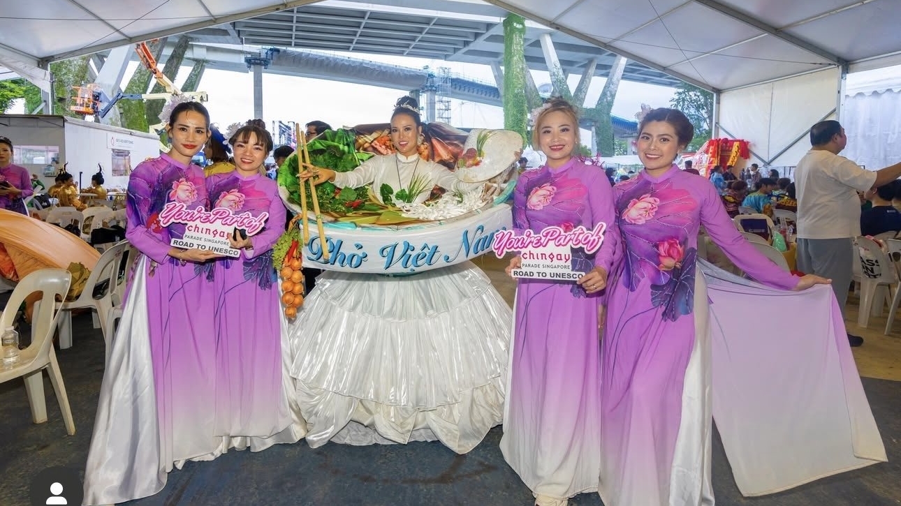 Việt Nam mang văn hoá ẩm thực đến lễ hội văn hóa Chingay Parade 2025 ở Singapore