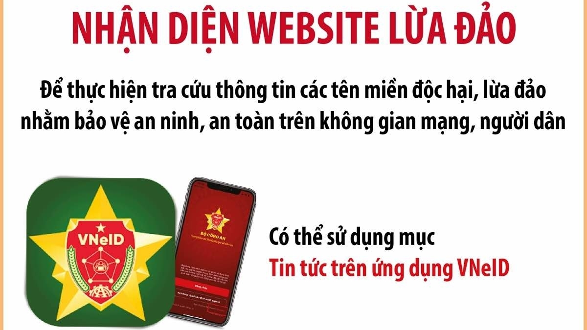 bo cong an huong dan tra cuu nhan dien website lua dao