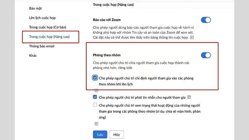 Hướng dẫn chi tiết cách chia phòng trong Zoom dễ dàng Hướng dẫn chi tiết cách chia phòng trong Zoom dễ dàng