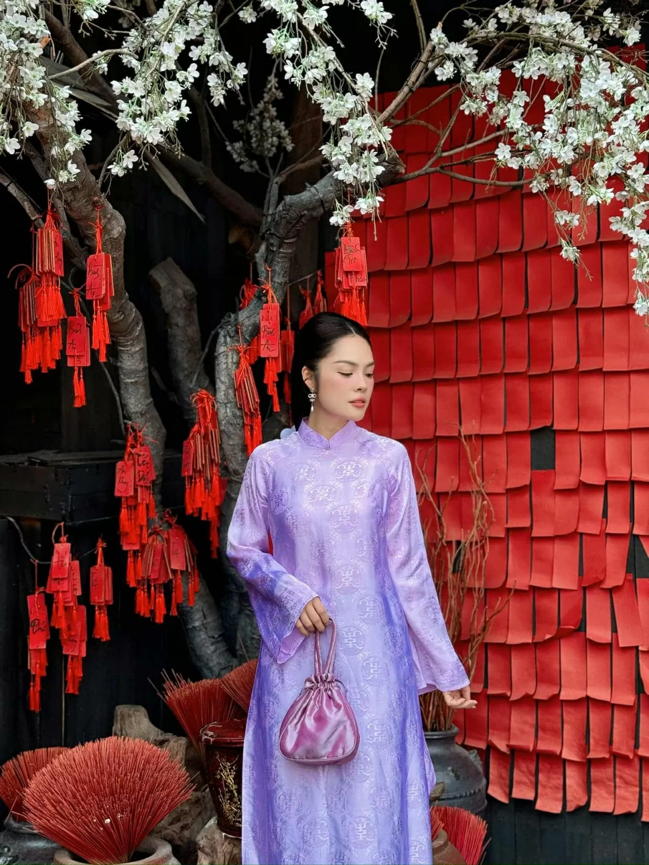 Ngắm dàn sao Việt diện áo dài đầu Xuân