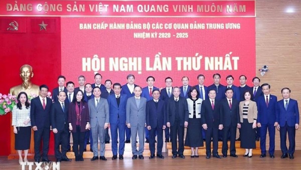 Hội nghị lần thứ nhất Ban Chấp hành Đảng bộ các cơ quan Đảng Trung ương nhiệm kỳ 2020-2025