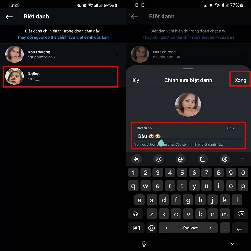 Cách đặt biệt danh trên Instagram giúp cuộc trò chuyện thú vị hơn