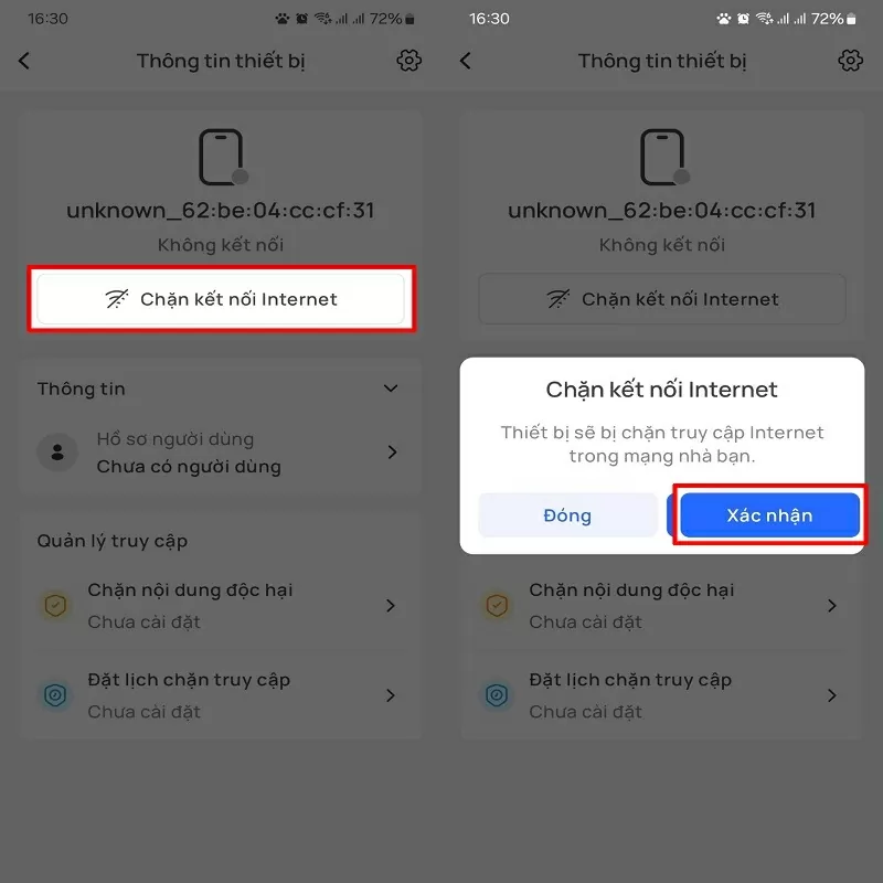 Cách chặn thiết bị kết nối WiFi nhà mình nhanh chóng, hiệu quả Cách chặn thiết bị kết nối WiFi nhà mình nhanh chóng, hiệu quả