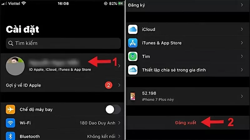 Cách đổi tài khoản iCloud trên iPhone, iPad, macOS nhanh chóng