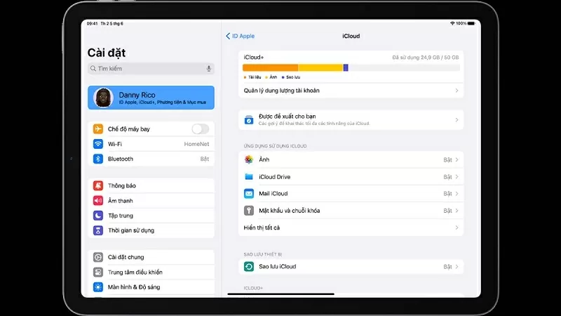 Cách đổi tài khoản iCloud trên iPhone, iPad, macOS nhanh chóng