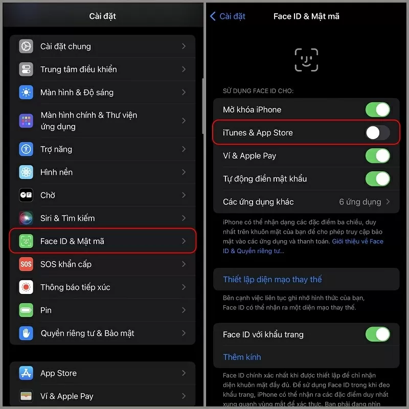 Cách tắt yêu cầu mật khẩu khi tải ứng dụng trên iPhone dễ dàng nhất Cách tắt yêu cầu mật khẩu khi tải ứng dụng trên iPhone dễ dàng nhất