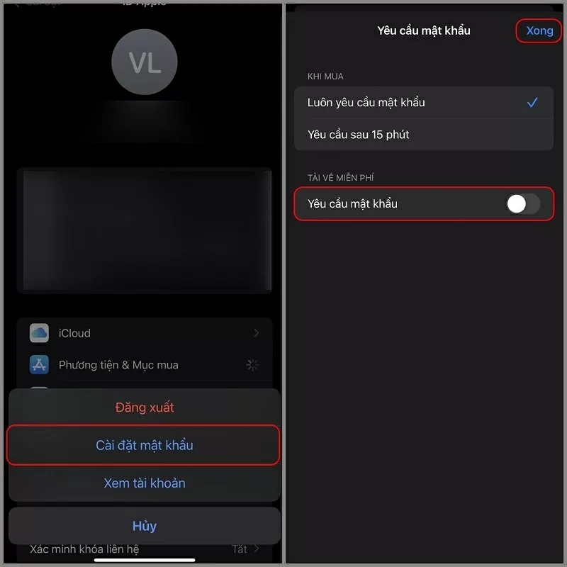 Cách tắt yêu cầu mật khẩu khi tải ứng dụng trên iPhone dễ dàng nhất Cách tắt yêu cầu mật khẩu khi tải ứng dụng trên iPhone dễ dàng nhất