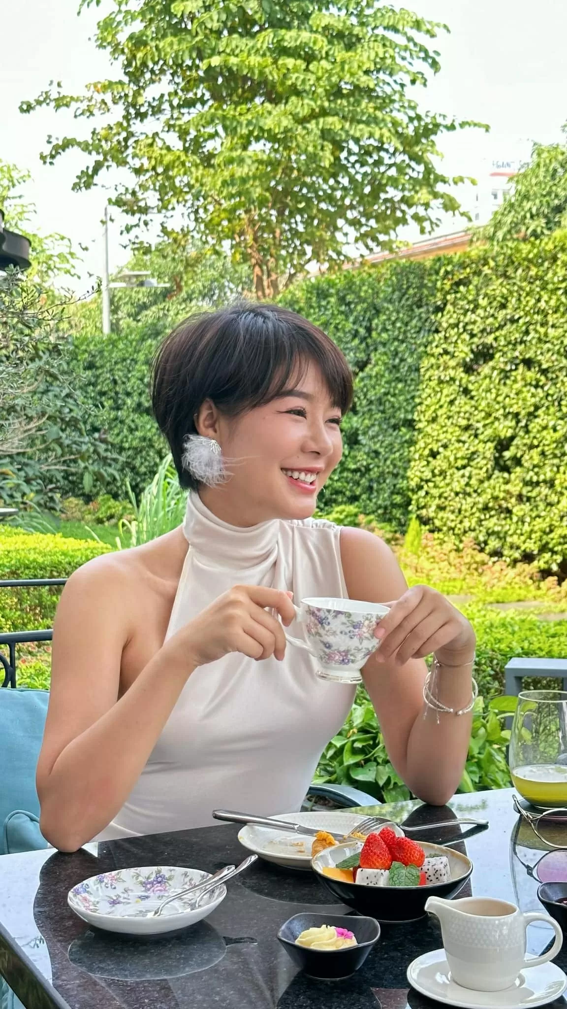 Đời thường xinh đẹp của cô Liễu - Hoàng Kim Ngọc phim Đèn âm hồn hot nhất rạp Việt