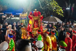 Đậm giá trị văn hóa truyền thống tại Lễ Khai ấn đền Trần Nam Định