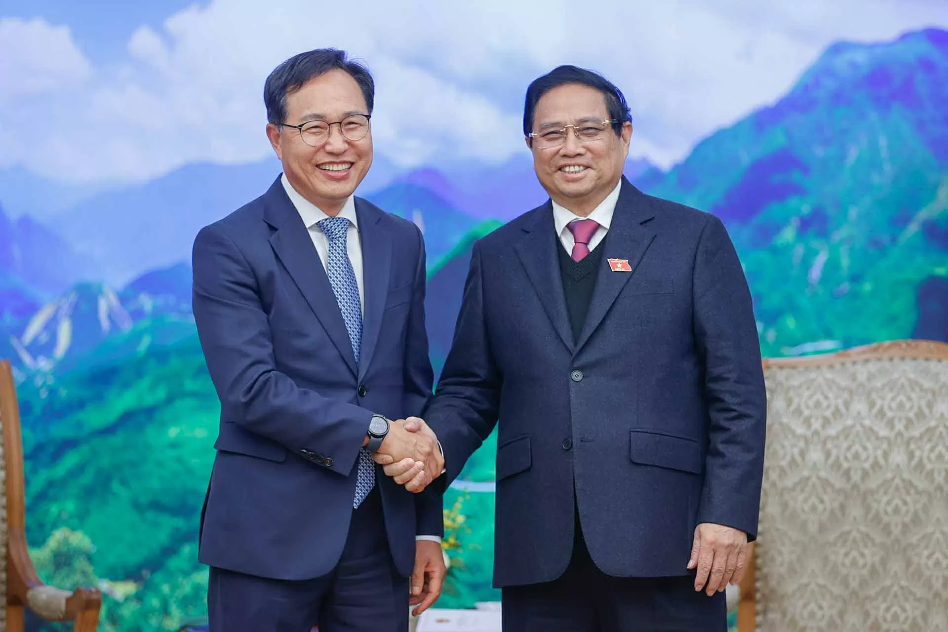 Thủ tướng Phạm Minh Chính tiếp Tổng giám đốc Samsung Việt Nam Thủ tướng Phạm Minh Chính tiếp Tổng giám đốc Samsung Việt Nam