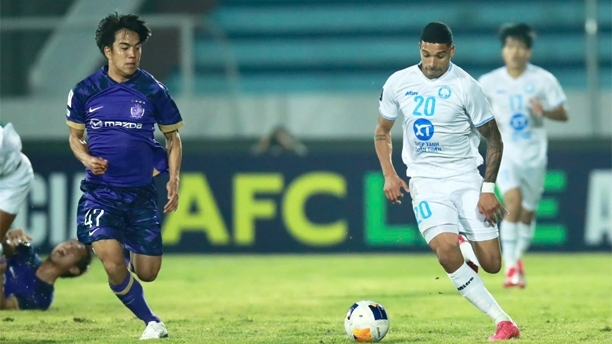 Thua đậm CLB Sanfrecce Hiroshima, Nam Định coi như dừng bước ở cúp châu Á