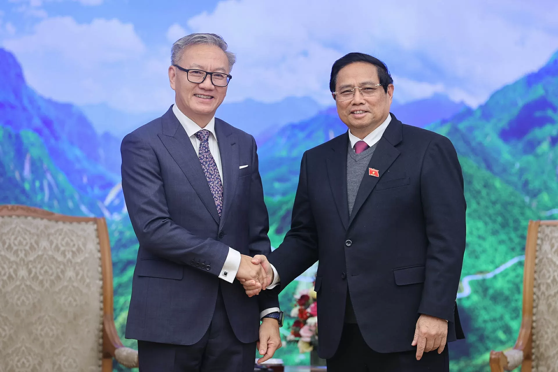 Thủ tướng Chính phủ Phạm Minh Chính tiếp Bộ trưởng Ngoại giao Lào