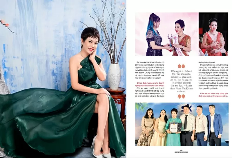 Doanh nhân Phạm Thị Khánh: Gia đình - điểm tựa vững chắc và nguồn động viên lớn lao trong cuộc sống Doanh nhân Phạm Thị Khánh: Gia đình - điểm tựa vững chắc và nguồn động viên lớn lao trong cuộc sống