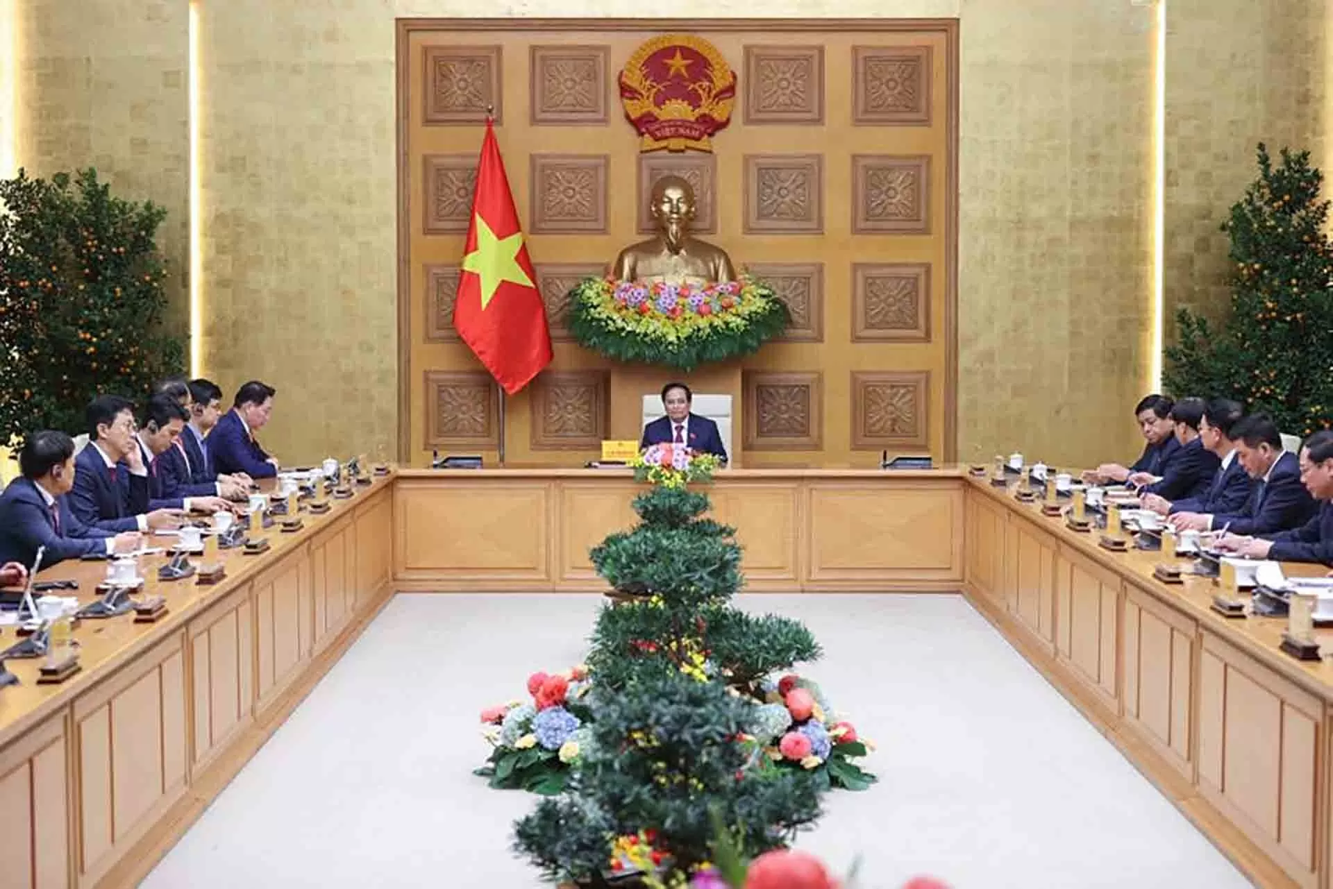 Đề nghị Tập đoàn SK tăng cường hỗ trợ vốn, chuyển giao công nghệ, kết nối các doanh nghiệp Việt Nam