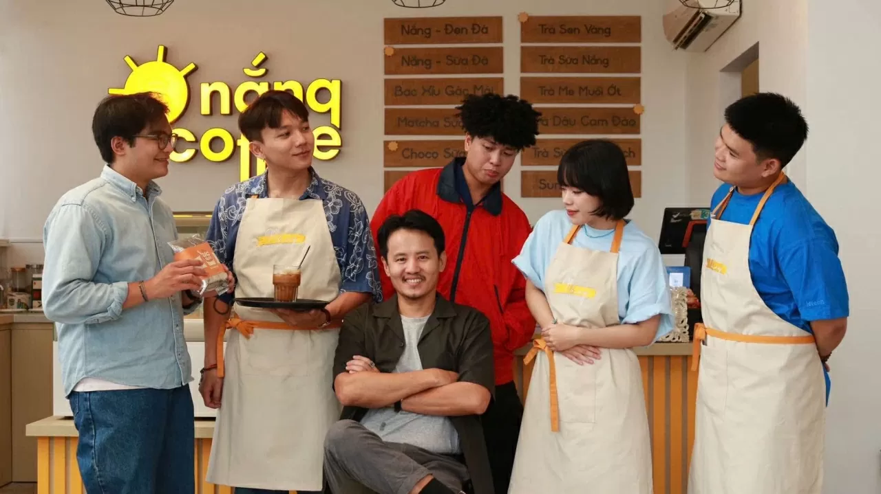 Hậu trường phim Ở đây có nắng. Hậu trường phim Ở đây có nắng.