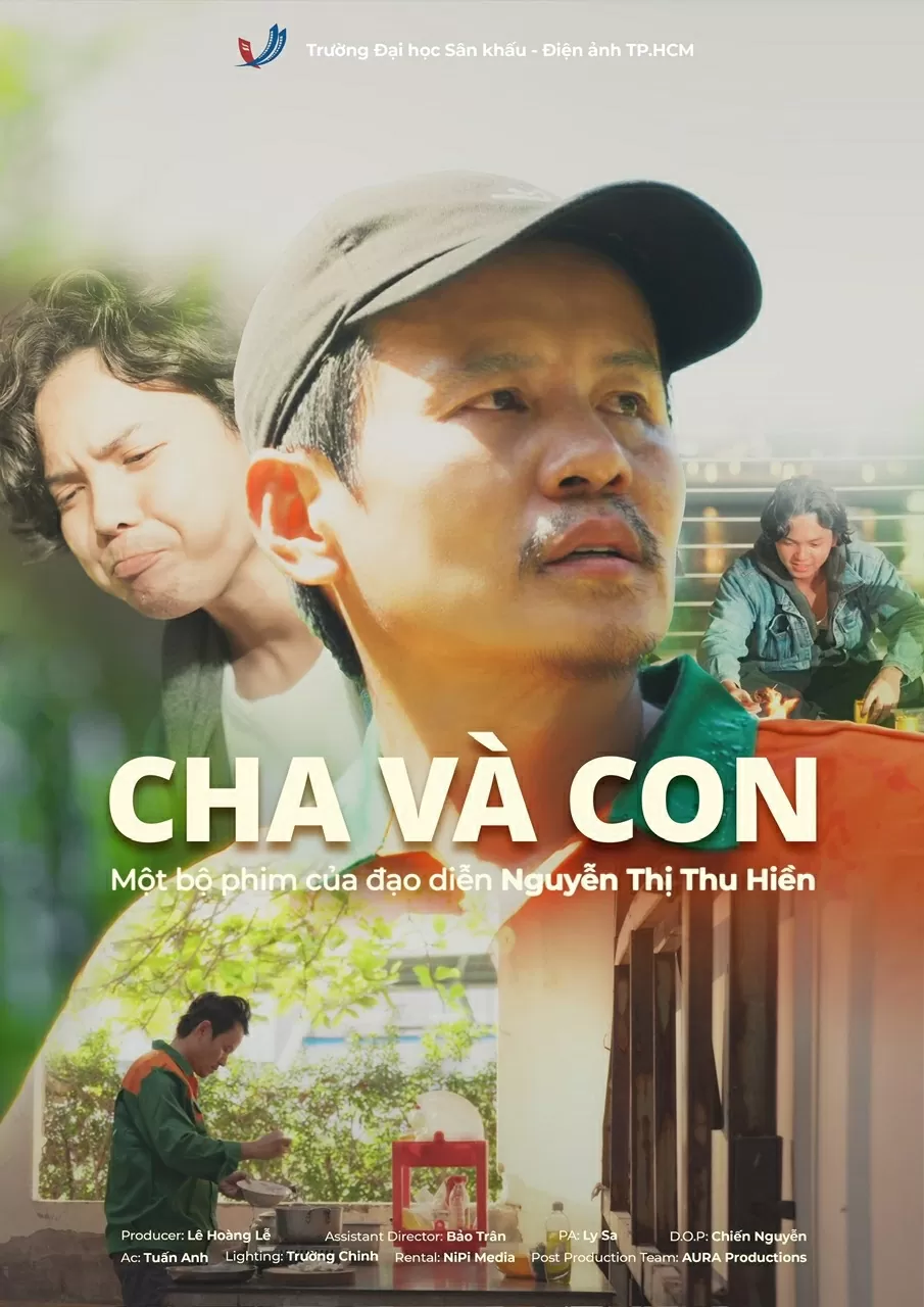 Poster phim Cha và con. Poster phim Cha và con.