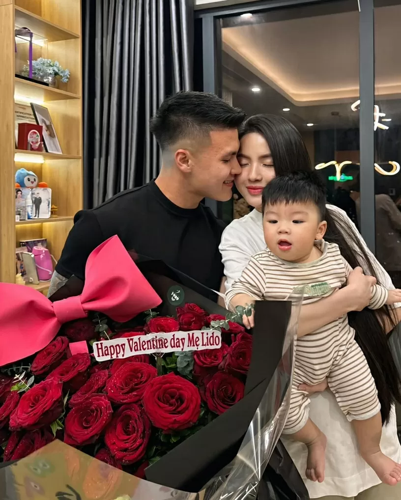 Cầu thủ Việt Nam ngày Valentine