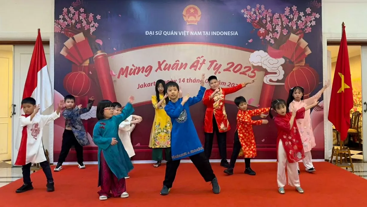 Đại sứ quán Việt Nam tại Indonesia tổ chức chương trình Chào Xuân Ất Tỵ