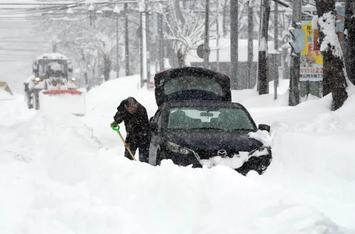Nhật Bản: Hokkaido bị tuyết trắng bao phủ lớp dày hàng mét Nhật Bản: Hokkaido bị tuyết trắng bao phủ lớp dày hàng mét