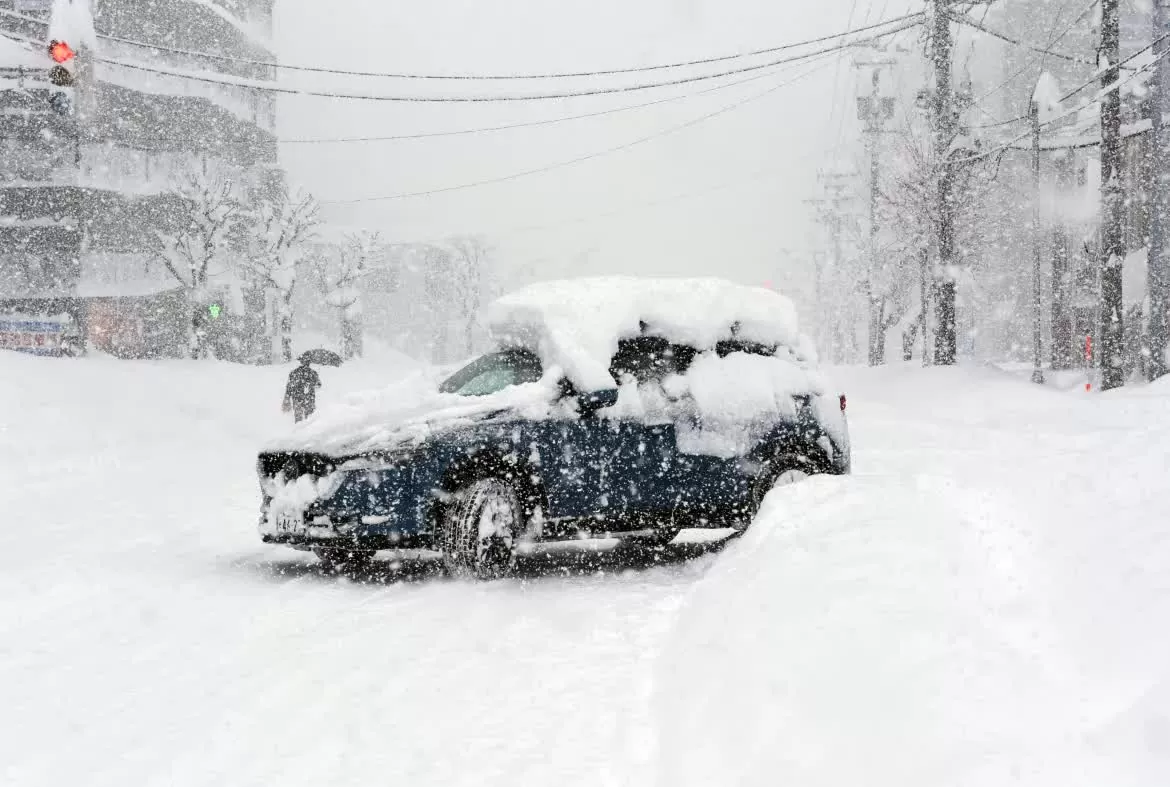 Nhật Bản: Hokkaido bị tuyết trắng bao phủ lớp dày hàng mét Nhật Bản: Hokkaido bị tuyết trắng bao phủ lớp dày hàng mét