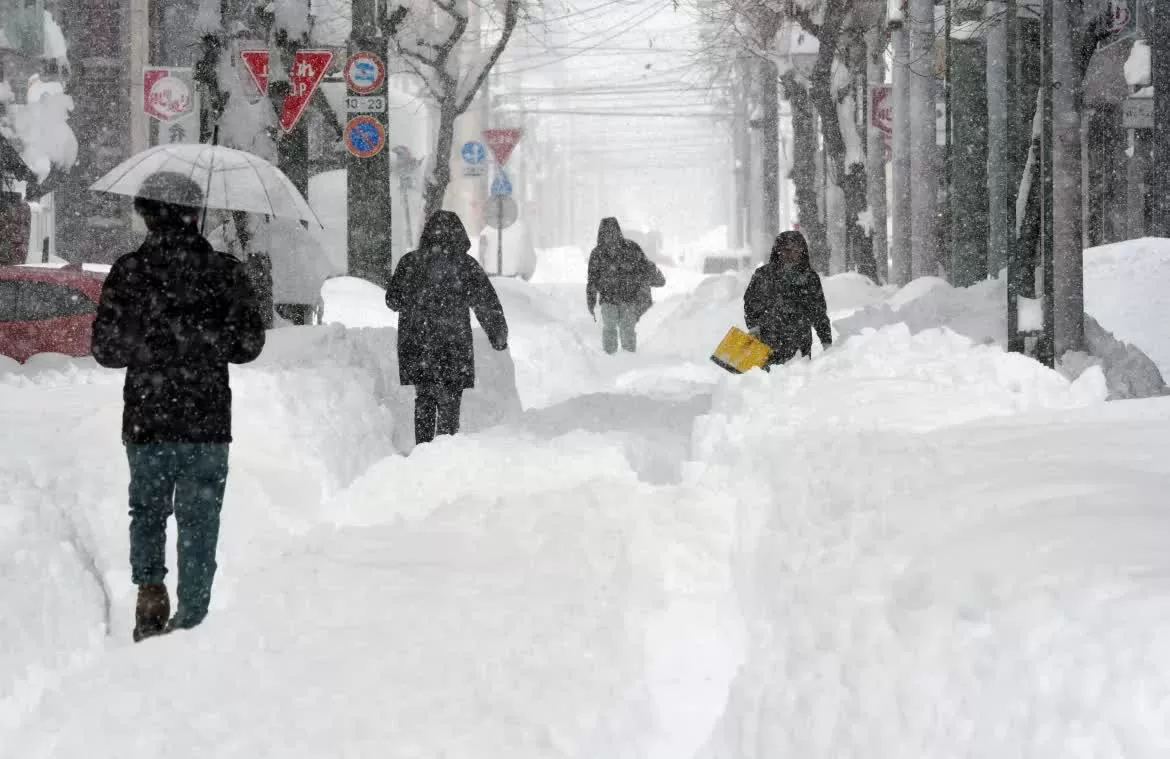 Nhật Bản: Hokkaido bị tuyết trắng bao phủ lớp dày hàng mét Nhật Bản: Hokkaido bị tuyết trắng bao phủ lớp dày hàng mét