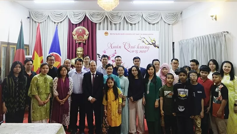 Sôi động Tết cộng đồng người Việt Nam tại Bangladesh Sôi động Tết cộng đồng người Việt Nam tại Bangladesh