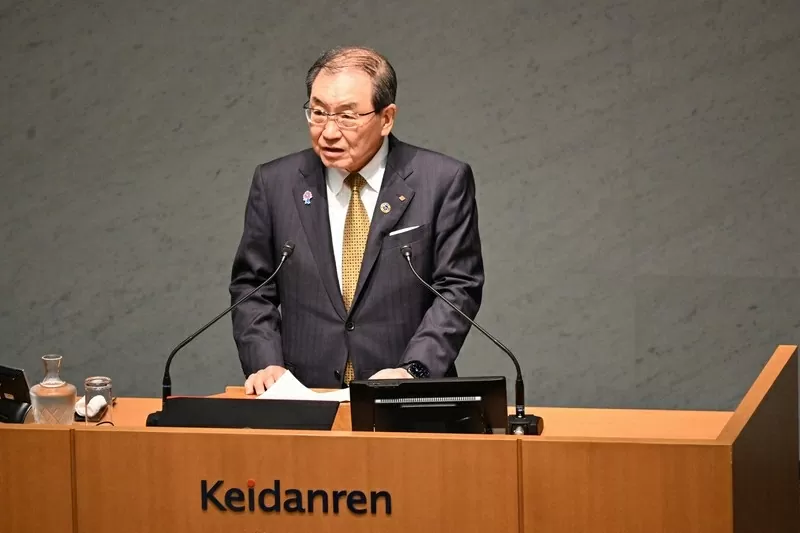Ông Masakazu Tokura, Chủ tịch Liên đoàn kinh tế Nhật Bản (Keidanren). (Nguồn: Mainichi) Ông Masakazu Tokura, Chủ tịch Liên đoàn kinh tế Nhật Bản (Keidanren). (Nguồn: Mainichi)