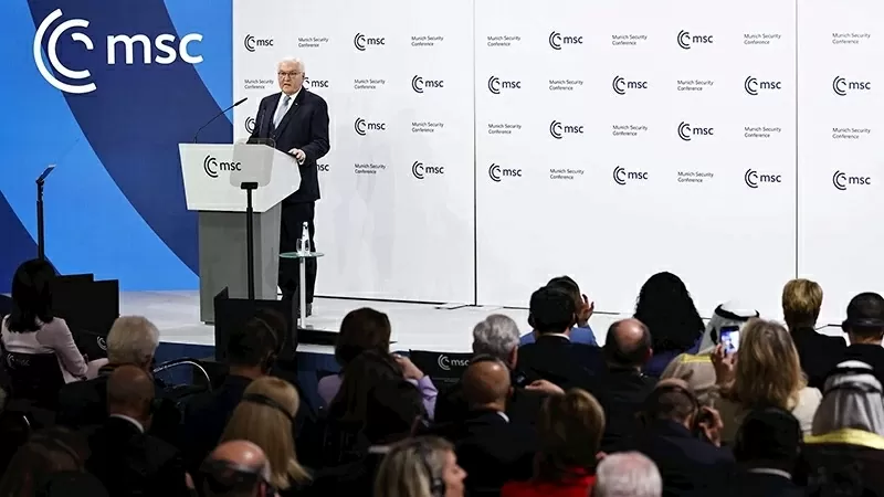 Tổng thống Đức phát biểu tại lễ khai mạc Hội nghị An ninh Munich lần thứ 61. (Ảnh Tân Hoa xã) Tổng thống Đức phát biểu tại lễ khai mạc Hội nghị An ninh Munich lần thứ 61. (Ảnh Tân Hoa xã)