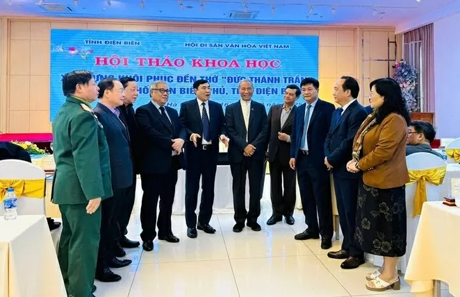 Nghiên cứu khôi phục đền thờ Đức Thánh Trần tại thành phố Điện Biên Phủ Nghiên cứu khôi phục đền thờ Đức Thánh Trần tại thành phố Điện Biên Phủ