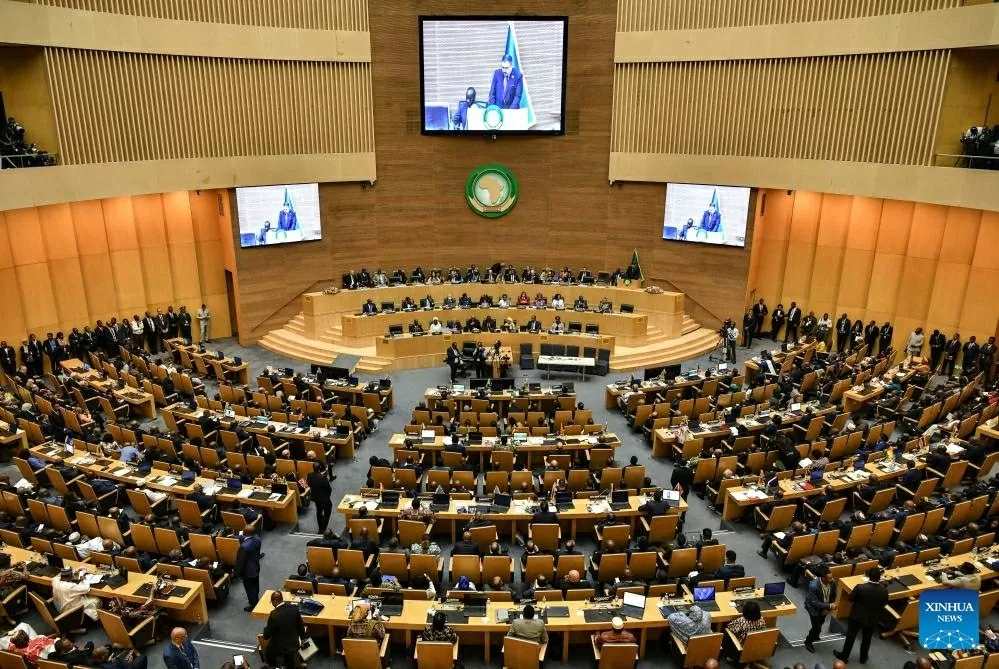 Hội nghị thượng đỉnh AU diễn ra trong hai ngày 15-16/2 tại trụ sở AU ở Addis Ababa, thủ đô của Ethiopia. (Nguồn: THX) Hội nghị thượng đỉnh AU diễn ra trong hai ngày 15-16/2 tại trụ sở AU ở Addis Ababa, thủ đô của Ethiopia. (Nguồn: THX)