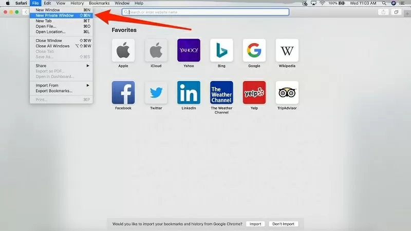 Cách mở tab ẩn danh trên Safari Macbook dễ dàng nhất Cách mở tab ẩn danh trên Safari Macbook dễ dàng nhất