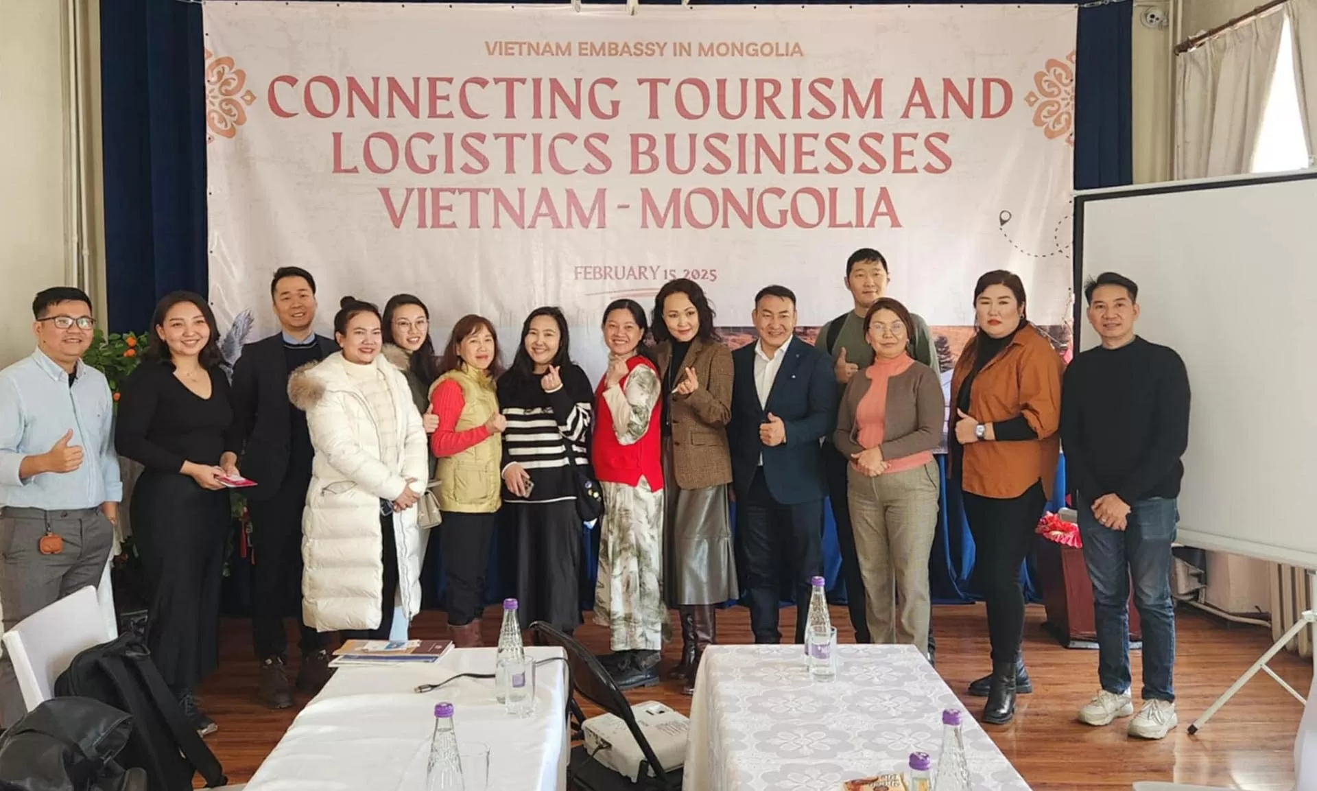 Kết nối doanh nghiệp Việt Nam và Mông Cổ trong lĩnh vực du lịch và logistics