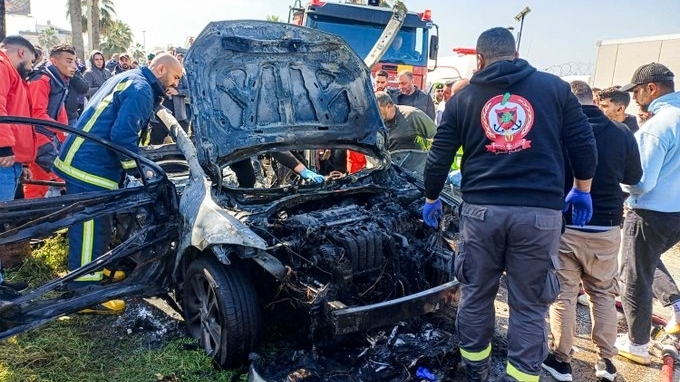 ngay truoc han chot rut quan o lebanon israel khong kich khien mot chi huy hamas tu vong